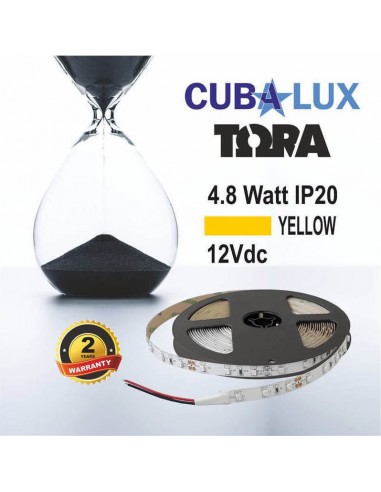 Ταινία LED CUBALUX 4,8w/m κίτρινο/580...